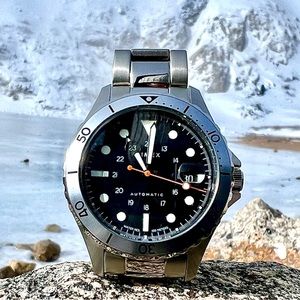 Timex x Huckberry Arctic Navi XL Automatic Watch